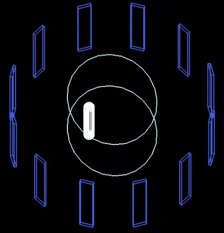 StarGuide 12-column CZT ring